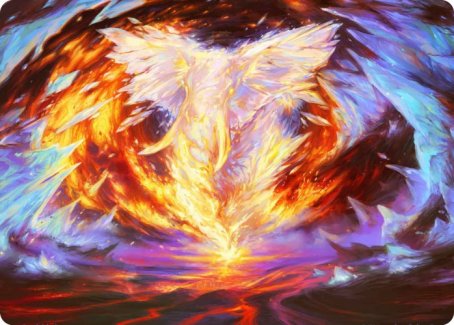 Magma Opus Art Card [Strixhaven: School of Mages Art Series] | Black Swamp Games
