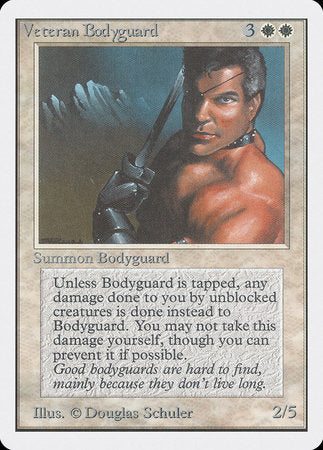 Veteran Bodyguard [Unlimited Edition] | Black Swamp Games