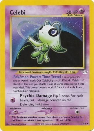 Celebi (3/64) [Neo Revelation Unlimited] | Black Swamp Games