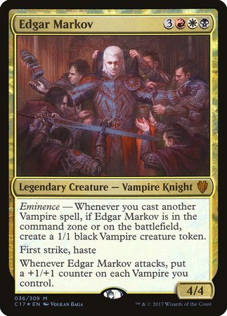 Edgar Markov [Commander 2017] | Black Swamp Games