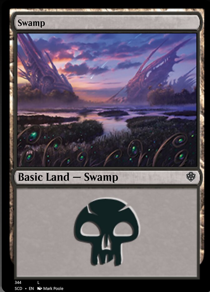 Swamp (344) [Starter Commander Decks] | Black Swamp Games