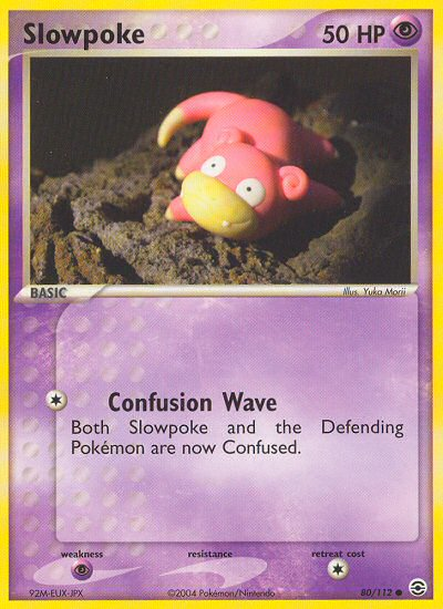 Slowpoke (80/112) [EX: FireRed & LeafGreen] | Black Swamp Games