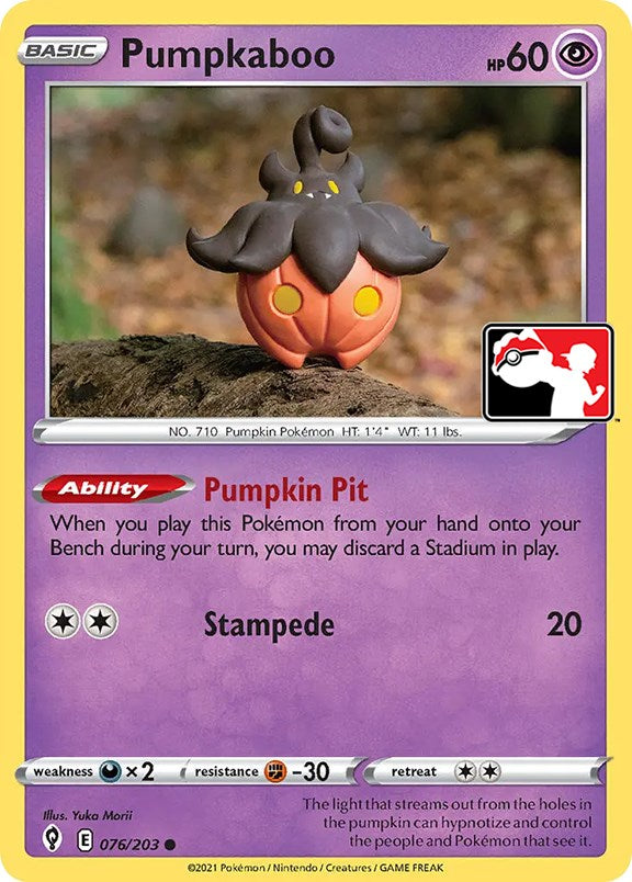 Pumpkaboo (076/203) [Prize Pack Series One] | Black Swamp Games