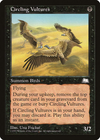Circling Vultures [Weatherlight] | Black Swamp Games
