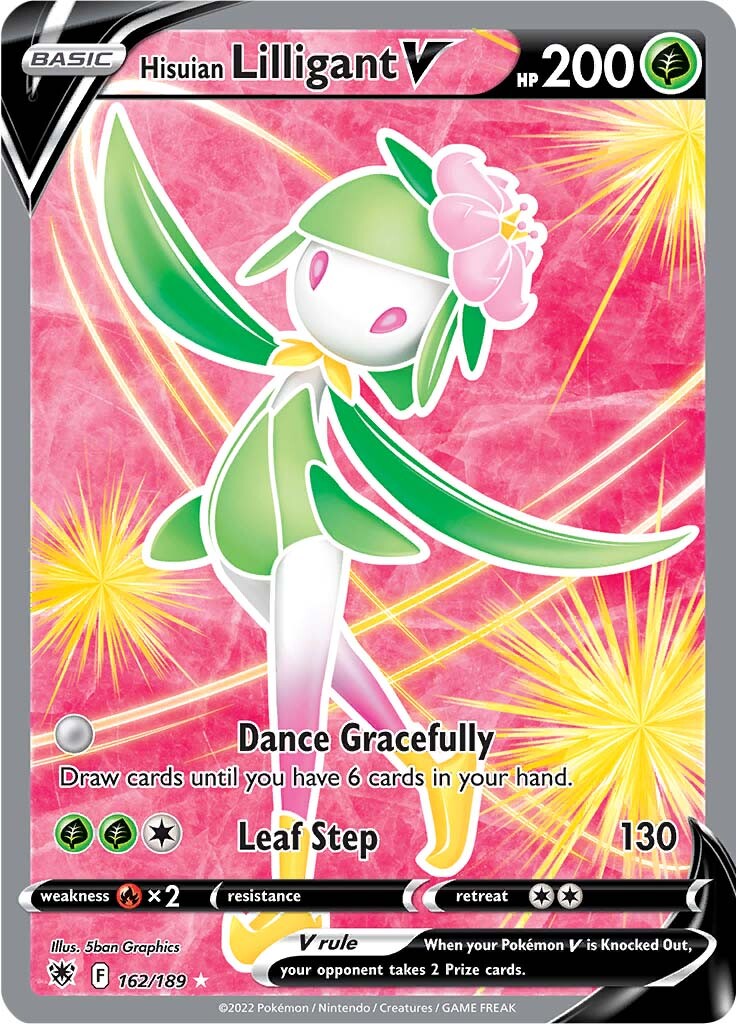 Hisuian Lilligant V (162/189) [Sword & Shield: Astral Radiance] | Black Swamp Games