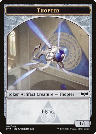 Thopter Token [Ravnica Allegiance Tokens] | Black Swamp Games