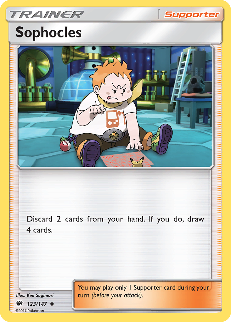 Sophocles (123/147) [Sun & Moon: Burning Shadows] | Black Swamp Games