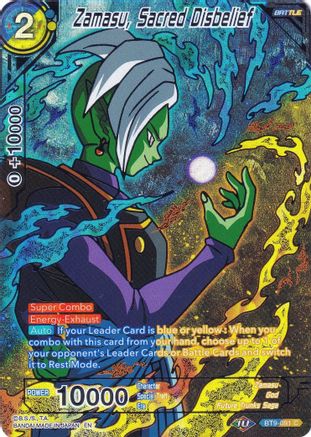 Zamasu, Sacred Disbelief (BT9-091) [Collector's Selection Vol. 2] | Black Swamp Games