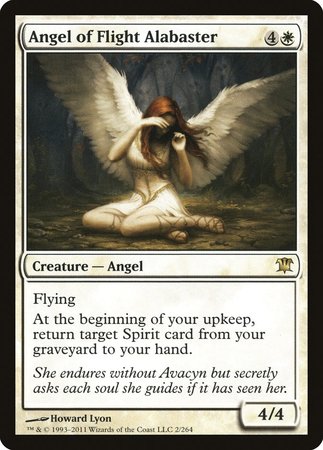 Angel of Flight Alabaster [Innistrad] | Black Swamp Games