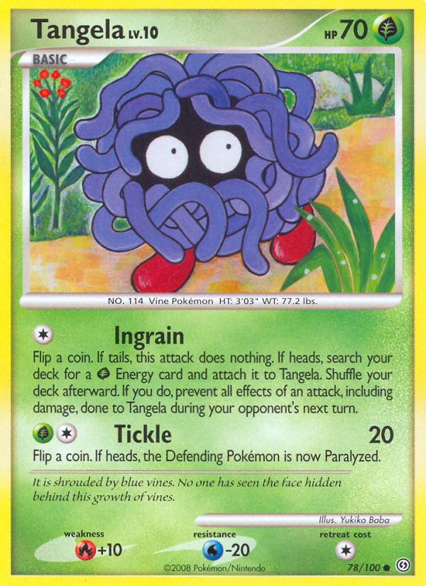 Tangela (78/100) [Diamond & Pearl: Stormfront] | Black Swamp Games