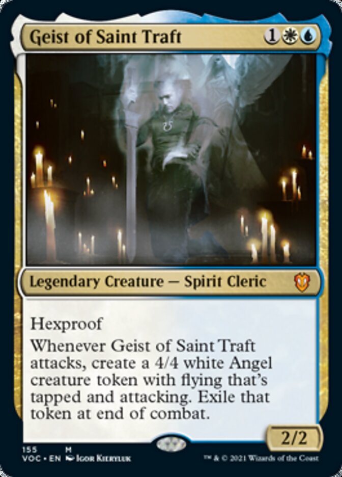 Geist of Saint Traft [Innistrad: Crimson Vow Commander] | Black Swamp Games