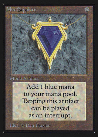 Mox Sapphire (CE) [Collectors’ Edition] | Black Swamp Games