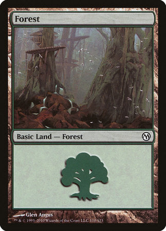 Forest (110) [Duels of the Planeswalkers] | Black Swamp Games