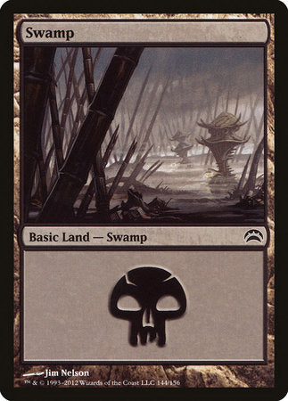Swamp (144) [Planechase 2012] | Black Swamp Games