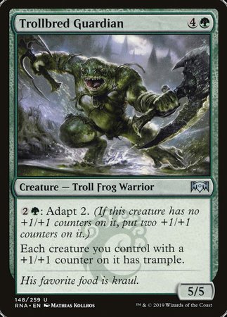 Trollbred Guardian [Ravnica Allegiance] | Black Swamp Games