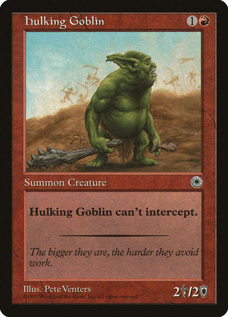 Hulking Goblin [Portal] | Black Swamp Games