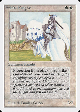 White Knight [Unlimited Edition] | Black Swamp Games