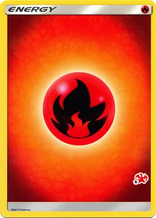 Fire Energy (Charizard Stamp #6) [Battle Academy 2020] | Black Swamp Games