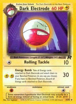 Dark Electrode (34/82) [Team Rocket Unlimited] | Black Swamp Games
