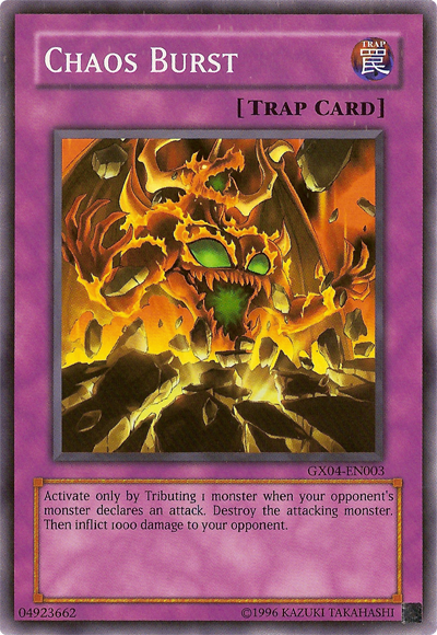 Chaos Burst (GX Tag Force 2) [GX04-EN003] Super Rare | Black Swamp Games