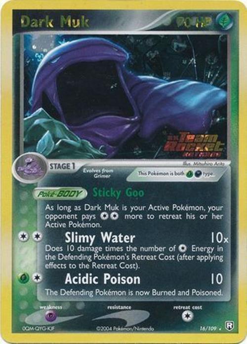 Dark Muk (16/109) (Stamped) [EX: Team Rocket Returns] | Black Swamp Games