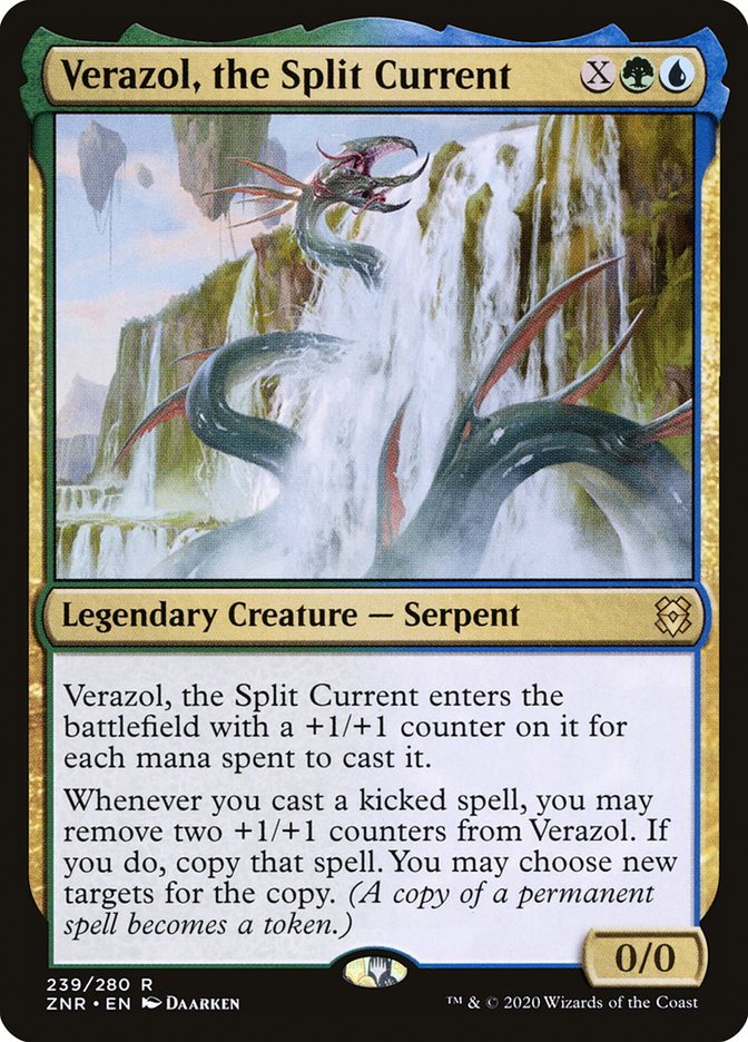 Verazol, the Split Current [Zendikar Rising] | Black Swamp Games