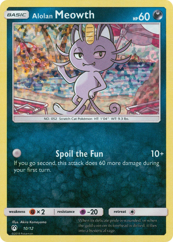 Alolan Meowth (10/12) [McDonald's Promos: 2019 Collection] | Black Swamp Games