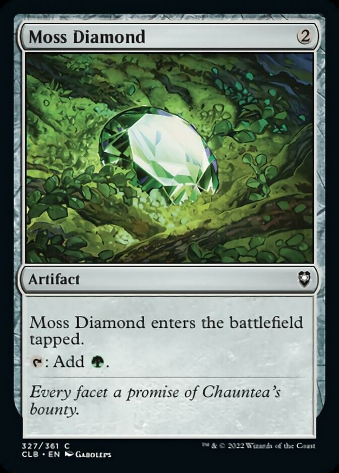 Moss Diamond [Commander Legends: Battle for Baldur's Gate] | Black Swamp Games