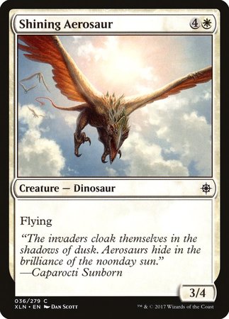 Shining Aerosaur [Ixalan] | Black Swamp Games