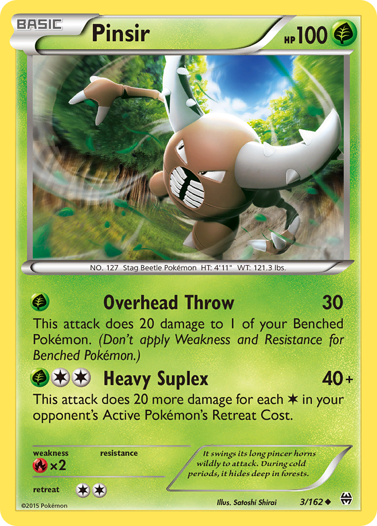 Pinsir (3/162) [XY: BREAKthrough] | Black Swamp Games