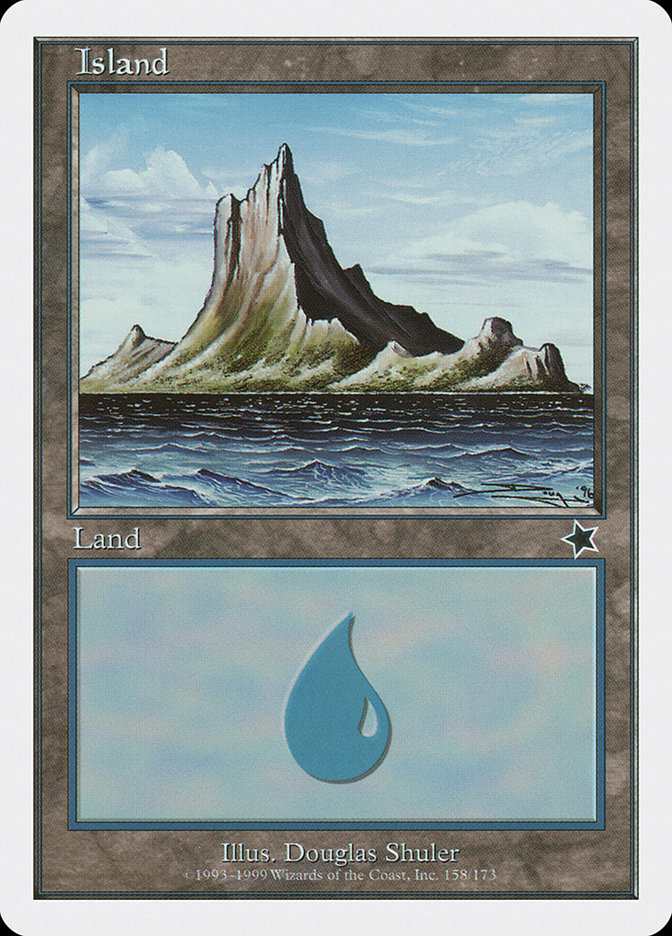 Island (158) [Starter 1999] | Black Swamp Games