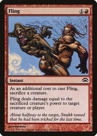 Fling [Planechase 2012] | Black Swamp Games
