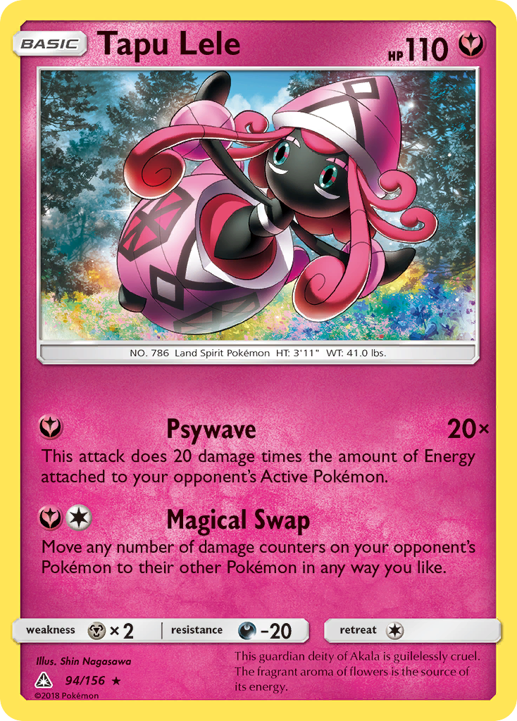 Tapu Lele (94/156) [Sun & Moon: Ultra Prism] | Black Swamp Games