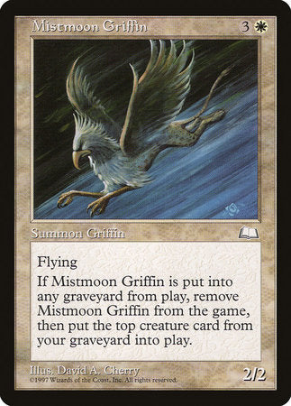 Mistmoon Griffin [Weatherlight] | Black Swamp Games
