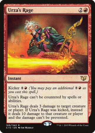 Urza's Rage [Commander 2015] | Black Swamp Games