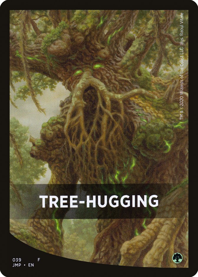 Tree-Hugging Theme Card [Jumpstart Front Cards] | Black Swamp Games