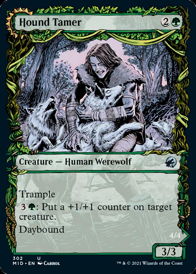 Hound Tamer // Untamed Pup (Showcase Equinox) [Innistrad: Midnight Hunt] | Black Swamp Games