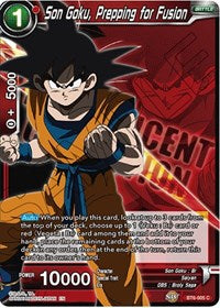 Son Goku, Prepping for Fusion [BT6-005] | Black Swamp Games