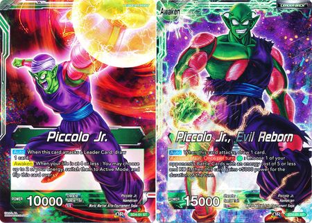 Piccolo Jr. // Piccolo Jr., Evil Reborn (SD4-01) [Oversized Cards] | Black Swamp Games