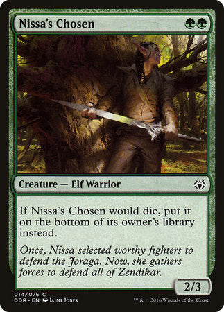 Nissa's Chosen [Duel Decks: Nissa vs. Ob Nixilis] | Black Swamp Games