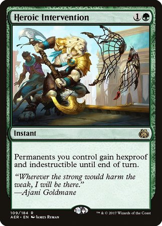 Heroic Intervention [Aether Revolt] | Black Swamp Games