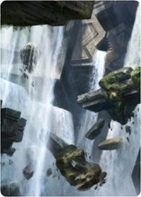 Island 1 Art Card [Zendikar Rising Art Series] | Black Swamp Games