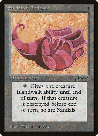 Sandals of Abdallah [Arabian Nights] | Black Swamp Games