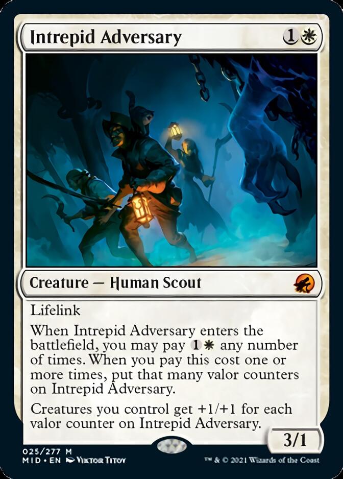 Intrepid Adversary [Innistrad: Midnight Hunt] | Black Swamp Games