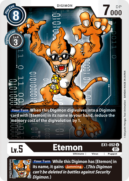 Etemon [EX1-052] [Classic Collection] | Black Swamp Games