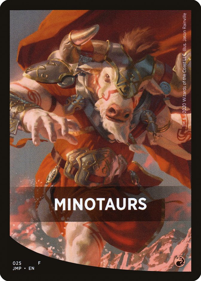 Minotaurs Theme Card [Jumpstart Front Cards] | Black Swamp Games