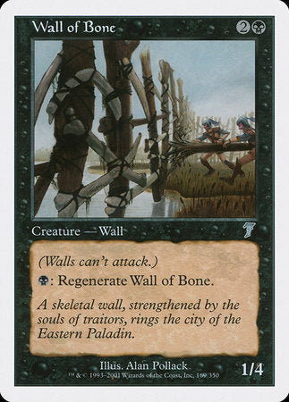 Wall of Bone [Seventh Edition] | Black Swamp Games
