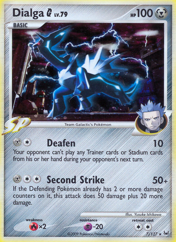 Dialga G (7/127) [Platinum: Base Set] | Black Swamp Games