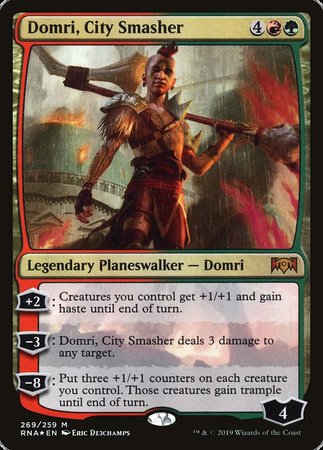 Domri, City Smasher [Ravnica Allegiance] | Black Swamp Games