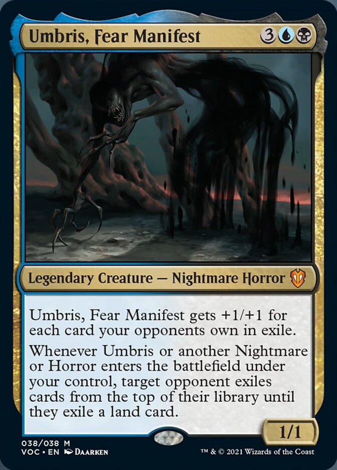 Umbris, Fear Manifest [Innistrad: Crimson Vow Commander] | Black Swamp Games